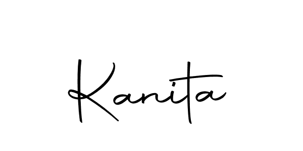 Autography-DOLnW is a professional signature style that is perfect for those who want to add a touch of class to their signature. It is also a great choice for those who want to make their signature more unique. Get Kanita name to fancy signature for free. Kanita signature style 10 images and pictures png