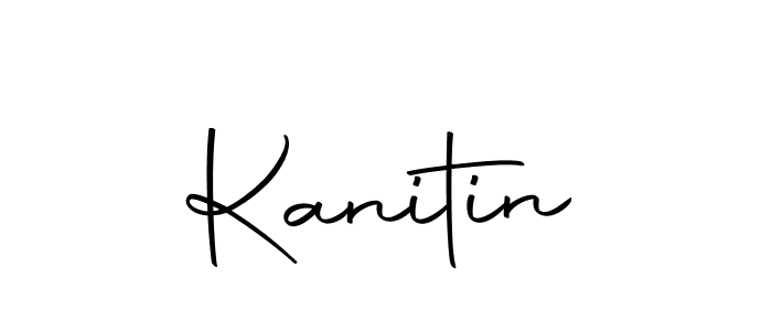 How to Draw Kanitin signature style? Autography-DOLnW is a latest design signature styles for name Kanitin. Kanitin signature style 10 images and pictures png