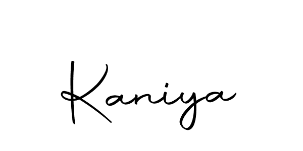 How to make Kaniya name signature. Use Autography-DOLnW style for creating short signs online. This is the latest handwritten sign. Kaniya signature style 10 images and pictures png