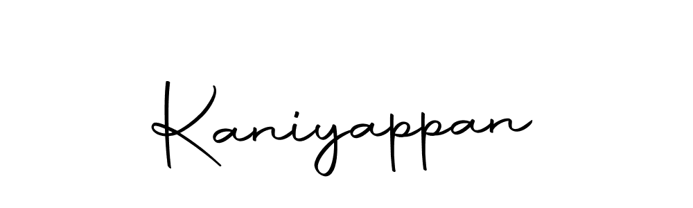 How to make Kaniyappan signature? Autography-DOLnW is a professional autograph style. Create handwritten signature for Kaniyappan name. Kaniyappan signature style 10 images and pictures png
