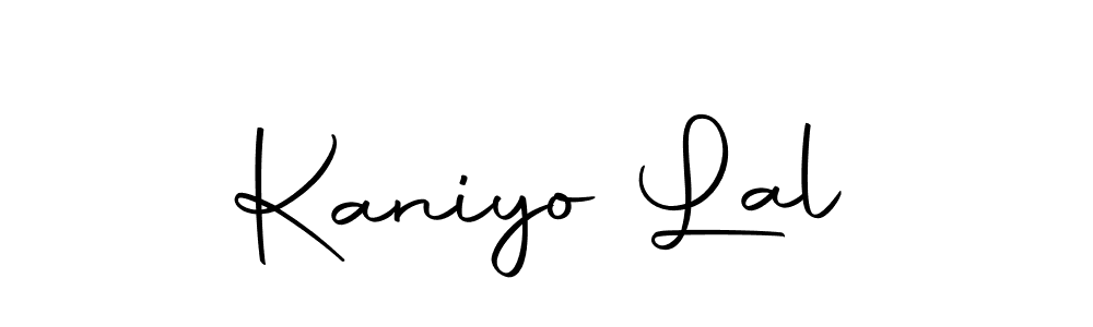 if you are searching for the best signature style for your name Kaniyo Lal. so please give up your signature search. here we have designed multiple signature styles  using Autography-DOLnW. Kaniyo Lal signature style 10 images and pictures png