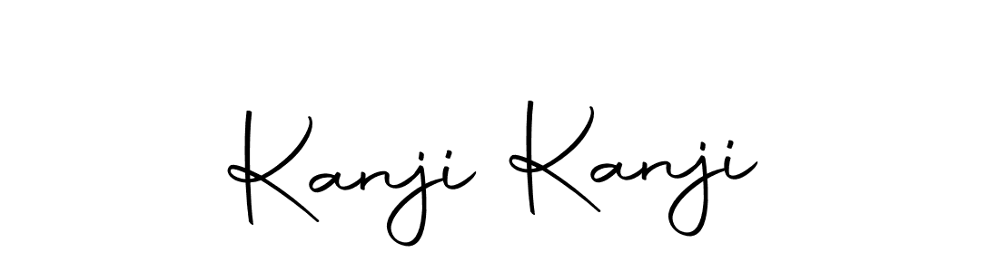 Make a beautiful signature design for name Kanji Kanji. With this signature (Autography-DOLnW) style, you can create a handwritten signature for free. Kanji Kanji signature style 10 images and pictures png