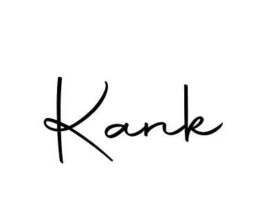 How to make Kank signature? Autography-DOLnW is a professional autograph style. Create handwritten signature for Kank name. Kank signature style 10 images and pictures png