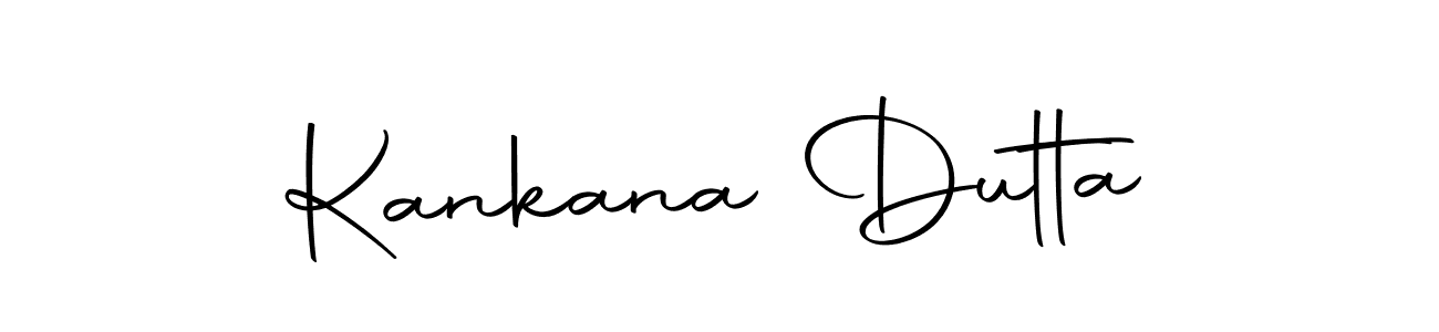 You should practise on your own different ways (Autography-DOLnW) to write your name (Kankana Dutta) in signature. don't let someone else do it for you. Kankana Dutta signature style 10 images and pictures png