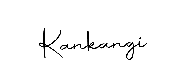 You should practise on your own different ways (Autography-DOLnW) to write your name (Kankangi) in signature. don't let someone else do it for you. Kankangi signature style 10 images and pictures png