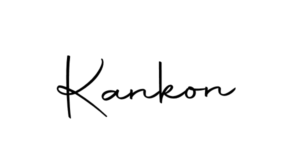 Create a beautiful signature design for name Kankon. With this signature (Autography-DOLnW) fonts, you can make a handwritten signature for free. Kankon signature style 10 images and pictures png