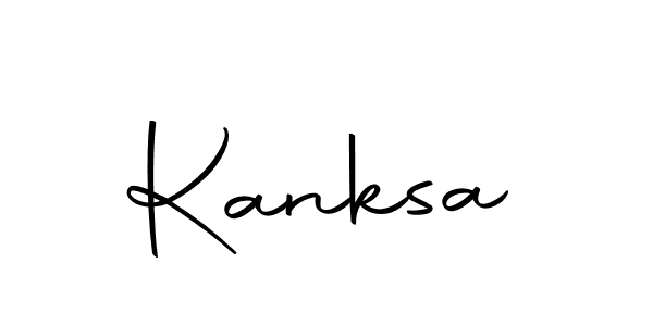 Autography-DOLnW is a professional signature style that is perfect for those who want to add a touch of class to their signature. It is also a great choice for those who want to make their signature more unique. Get Kanksa name to fancy signature for free. Kanksa signature style 10 images and pictures png