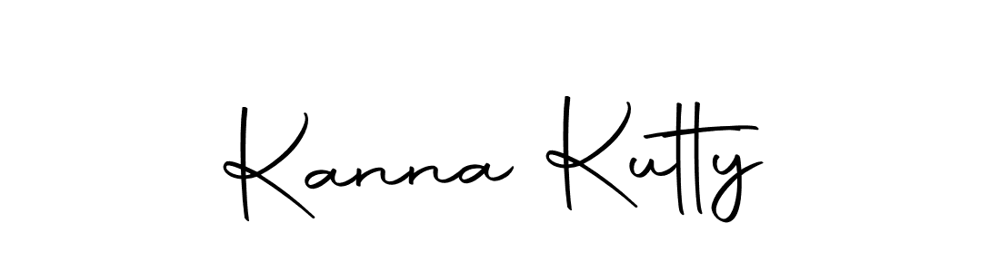 You should practise on your own different ways (Autography-DOLnW) to write your name (Kanna Kutty) in signature. don't let someone else do it for you. Kanna Kutty signature style 10 images and pictures png