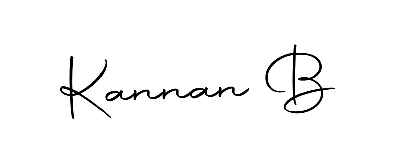 Kannan B stylish signature style. Best Handwritten Sign (Autography-DOLnW) for my name. Handwritten Signature Collection Ideas for my name Kannan B. Kannan B signature style 10 images and pictures png