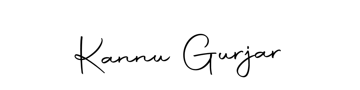 Kannu Gurjar stylish signature style. Best Handwritten Sign (Autography-DOLnW) for my name. Handwritten Signature Collection Ideas for my name Kannu Gurjar. Kannu Gurjar signature style 10 images and pictures png