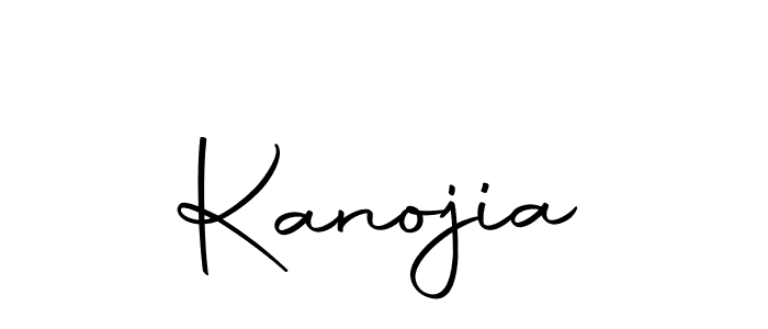 Use a signature maker to create a handwritten signature online. With this signature software, you can design (Autography-DOLnW) your own signature for name Kanojia. Kanojia signature style 10 images and pictures png