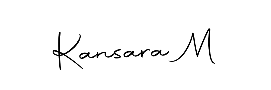 You can use this online signature creator to create a handwritten signature for the name Kansara M. This is the best online autograph maker. Kansara M signature style 10 images and pictures png