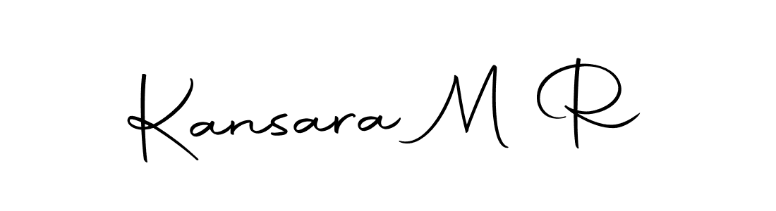 Make a beautiful signature design for name Kansara M R. Use this online signature maker to create a handwritten signature for free. Kansara M R signature style 10 images and pictures png