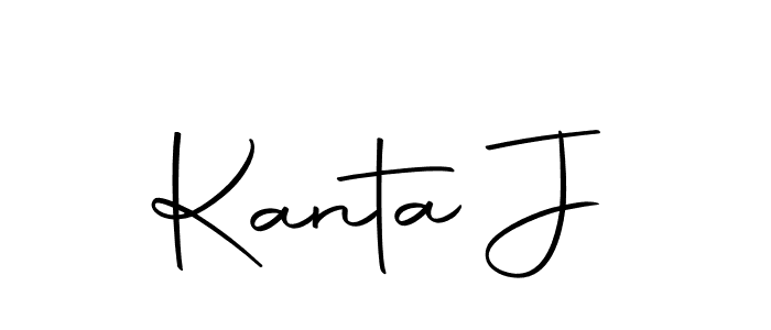 if you are searching for the best signature style for your name Kanta J. so please give up your signature search. here we have designed multiple signature styles  using Autography-DOLnW. Kanta J signature style 10 images and pictures png