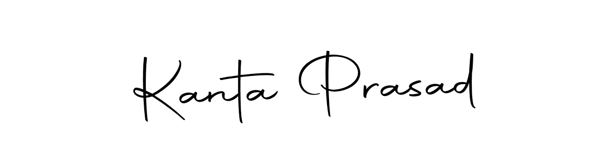 The best way (Autography-DOLnW) to make a short signature is to pick only two or three words in your name. The name Kanta Prasad include a total of six letters. For converting this name. Kanta Prasad signature style 10 images and pictures png