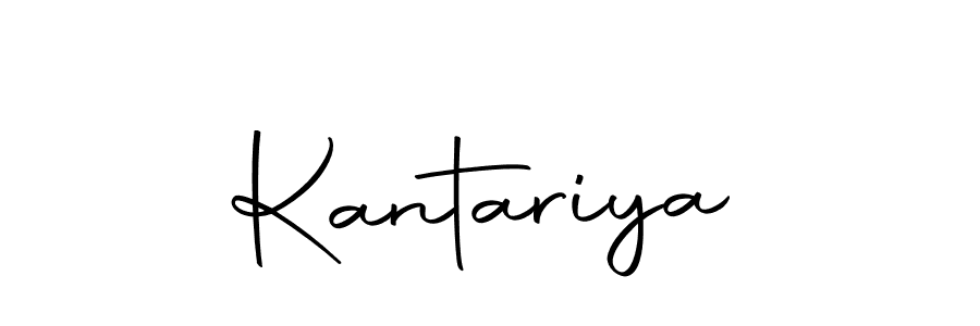 How to make Kantariya signature? Autography-DOLnW is a professional autograph style. Create handwritten signature for Kantariya name. Kantariya signature style 10 images and pictures png