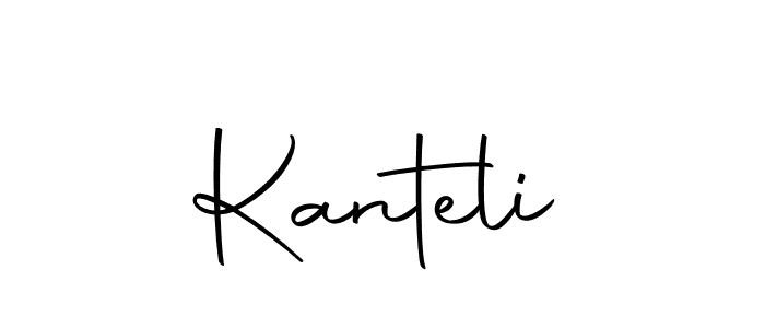 Design your own signature with our free online signature maker. With this signature software, you can create a handwritten (Autography-DOLnW) signature for name Kanteli. Kanteli signature style 10 images and pictures png