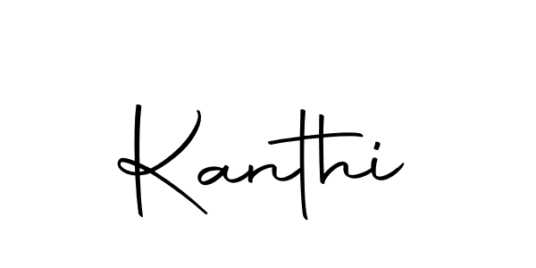 Similarly Autography-DOLnW is the best handwritten signature design. Signature creator online .You can use it as an online autograph creator for name Kanthi. Kanthi signature style 10 images and pictures png