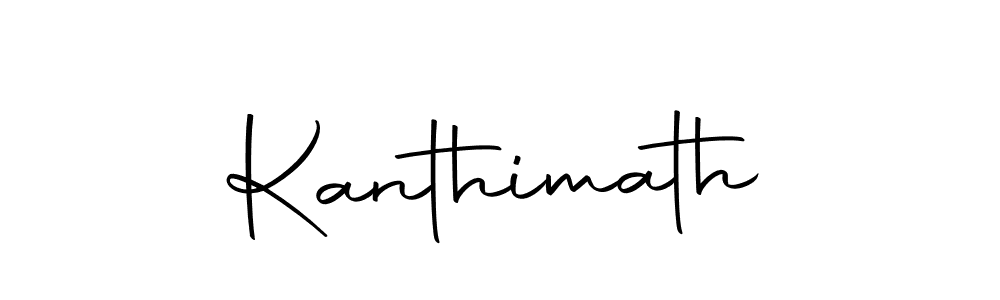 Kanthimath stylish signature style. Best Handwritten Sign (Autography-DOLnW) for my name. Handwritten Signature Collection Ideas for my name Kanthimath. Kanthimath signature style 10 images and pictures png