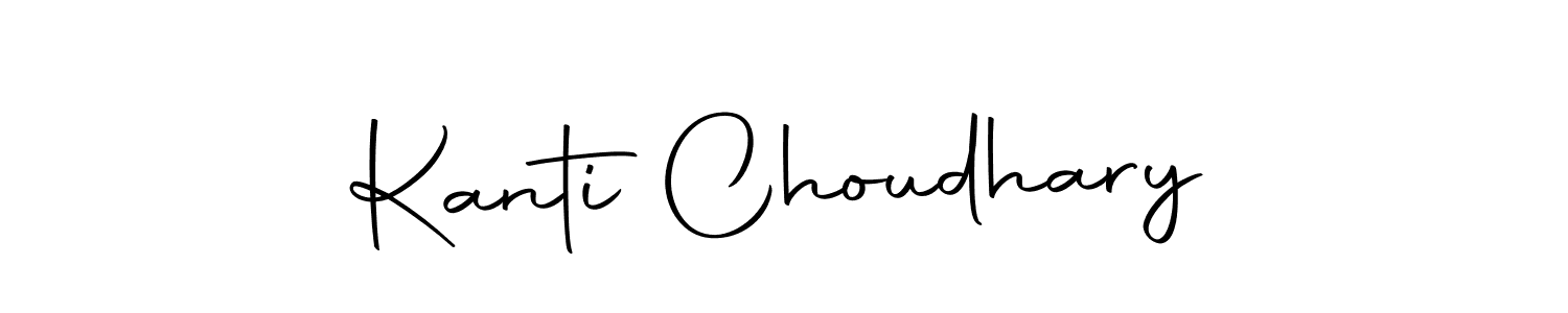 Use a signature maker to create a handwritten signature online. With this signature software, you can design (Autography-DOLnW) your own signature for name Kanti Choudhary. Kanti Choudhary signature style 10 images and pictures png