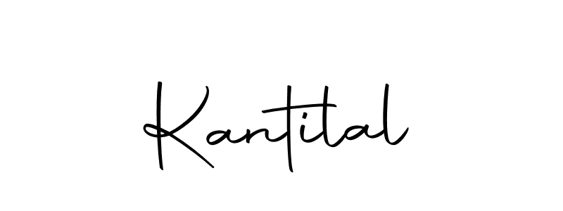 Design your own signature with our free online signature maker. With this signature software, you can create a handwritten (Autography-DOLnW) signature for name Kantilal. Kantilal signature style 10 images and pictures png