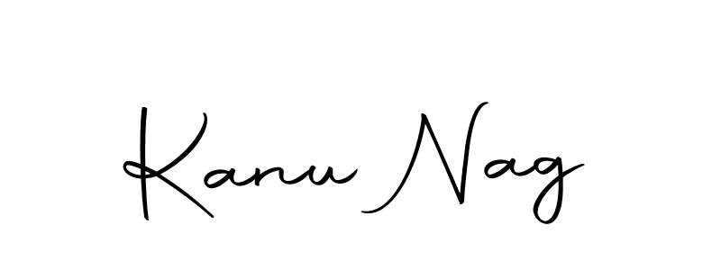 How to make Kanu Nag name signature. Use Autography-DOLnW style for creating short signs online. This is the latest handwritten sign. Kanu Nag signature style 10 images and pictures png