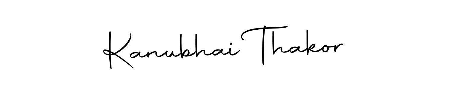 Make a beautiful signature design for name Kanubhai Thakor. Use this online signature maker to create a handwritten signature for free. Kanubhai Thakor signature style 10 images and pictures png
