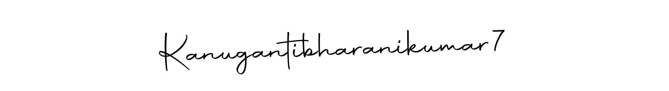 It looks lik you need a new signature style for name Kanugantibharanikumar7. Design unique handwritten (Autography-DOLnW) signature with our free signature maker in just a few clicks. Kanugantibharanikumar7 signature style 10 images and pictures png