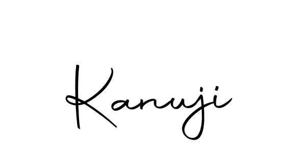 Here are the top 10 professional signature styles for the name Kanuji. These are the best autograph styles you can use for your name. Kanuji signature style 10 images and pictures png