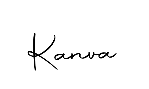 Create a beautiful signature design for name Kanva. With this signature (Autography-DOLnW) fonts, you can make a handwritten signature for free. Kanva signature style 10 images and pictures png