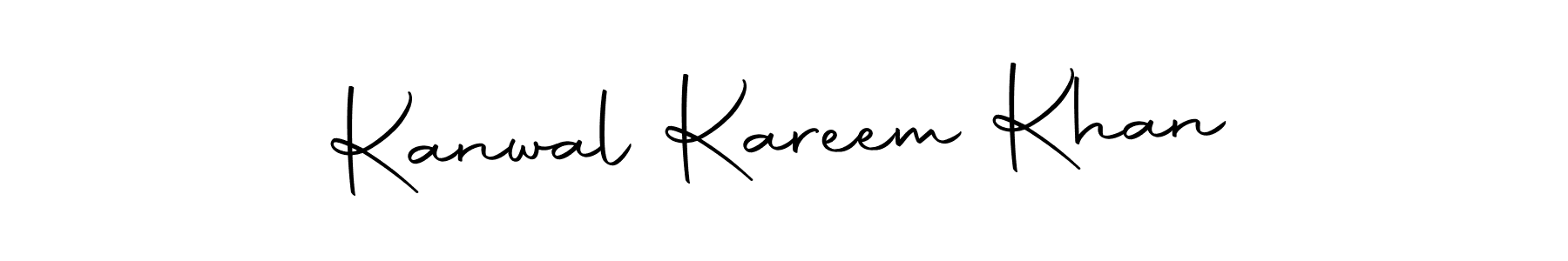 Kanwal Kareem Khan stylish signature style. Best Handwritten Sign (Autography-DOLnW) for my name. Handwritten Signature Collection Ideas for my name Kanwal Kareem Khan. Kanwal Kareem Khan signature style 10 images and pictures png