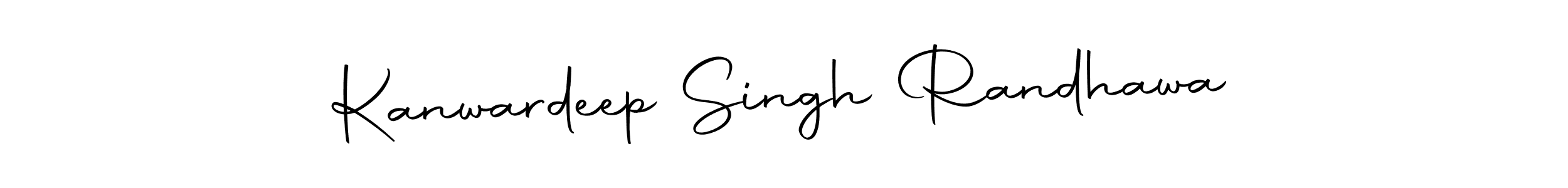 Design your own signature with our free online signature maker. With this signature software, you can create a handwritten (Autography-DOLnW) signature for name Kanwardeep Singh Randhawa. Kanwardeep Singh Randhawa signature style 10 images and pictures png