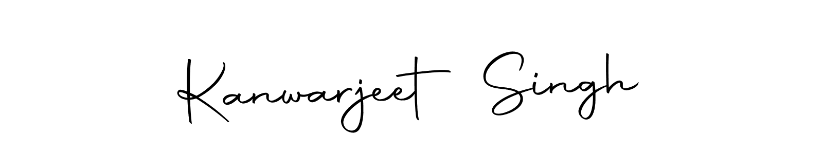Create a beautiful signature design for name Kanwarjeet Singh. With this signature (Autography-DOLnW) fonts, you can make a handwritten signature for free. Kanwarjeet Singh signature style 10 images and pictures png