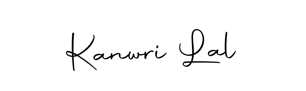 Design your own signature with our free online signature maker. With this signature software, you can create a handwritten (Autography-DOLnW) signature for name Kanwri Lal. Kanwri Lal signature style 10 images and pictures png