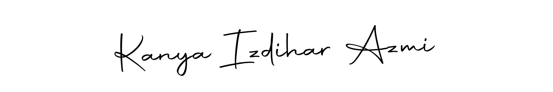 Check out images of Autograph of Kanya Izdihar Azmi name. Actor Kanya Izdihar Azmi Signature Style. Autography-DOLnW is a professional sign style online. Kanya Izdihar Azmi signature style 10 images and pictures png