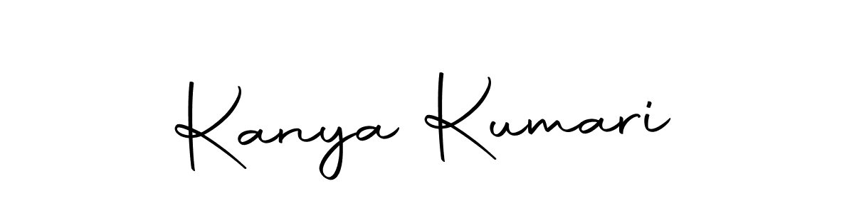 Create a beautiful signature design for name Kanya Kumari. With this signature (Autography-DOLnW) fonts, you can make a handwritten signature for free. Kanya Kumari signature style 10 images and pictures png