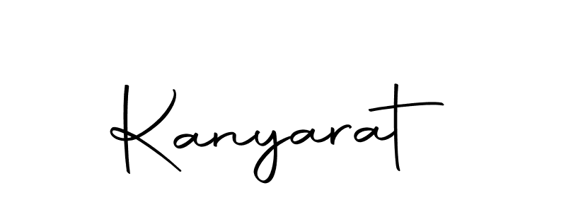 Make a beautiful signature design for name Kanyarat. With this signature (Autography-DOLnW) style, you can create a handwritten signature for free. Kanyarat signature style 10 images and pictures png