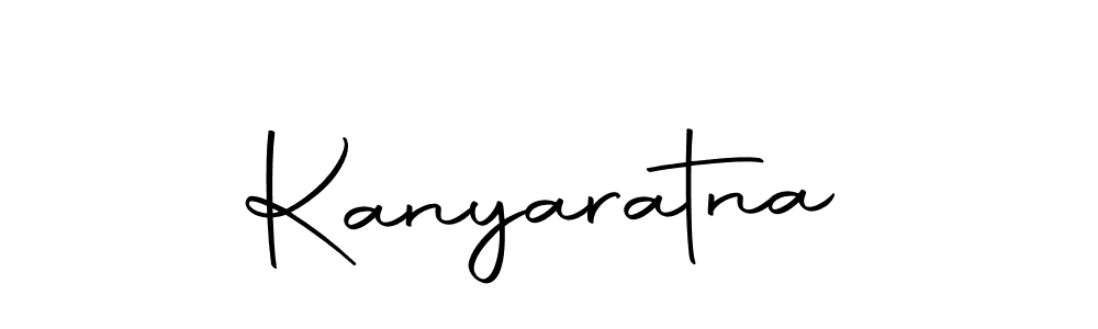 Design your own signature with our free online signature maker. With this signature software, you can create a handwritten (Autography-DOLnW) signature for name Kanyaratna. Kanyaratna signature style 10 images and pictures png