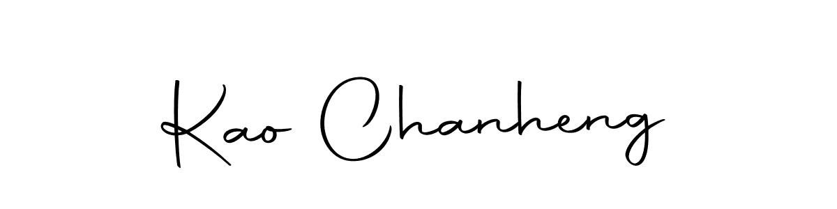 Similarly Autography-DOLnW is the best handwritten signature design. Signature creator online .You can use it as an online autograph creator for name Kao Chanheng. Kao Chanheng signature style 10 images and pictures png