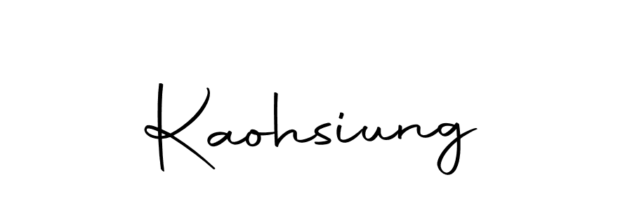 Similarly Autography-DOLnW is the best handwritten signature design. Signature creator online .You can use it as an online autograph creator for name Kaohsiung. Kaohsiung signature style 10 images and pictures png