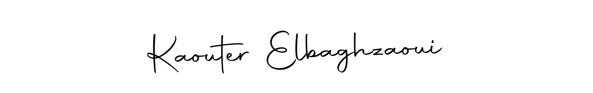 Similarly Autography-DOLnW is the best handwritten signature design. Signature creator online .You can use it as an online autograph creator for name Kaouter Elbaghzaoui. Kaouter Elbaghzaoui signature style 10 images and pictures png