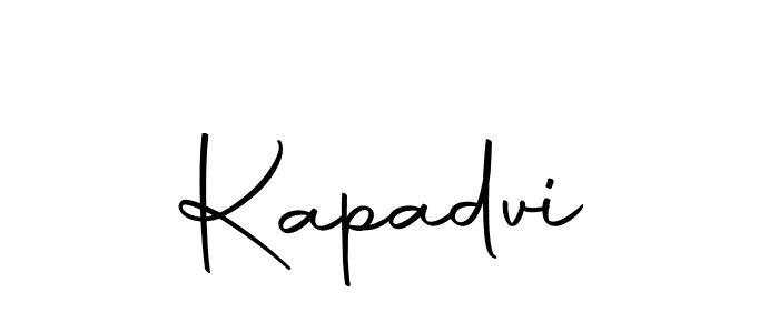 Kapadvi stylish signature style. Best Handwritten Sign (Autography-DOLnW) for my name. Handwritten Signature Collection Ideas for my name Kapadvi. Kapadvi signature style 10 images and pictures png