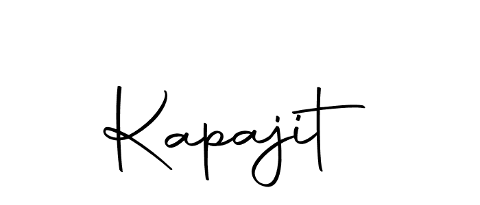 Make a beautiful signature design for name Kapajit. With this signature (Autography-DOLnW) style, you can create a handwritten signature for free. Kapajit signature style 10 images and pictures png