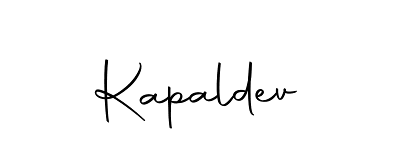 Design your own signature with our free online signature maker. With this signature software, you can create a handwritten (Autography-DOLnW) signature for name Kapaldev. Kapaldev signature style 10 images and pictures png