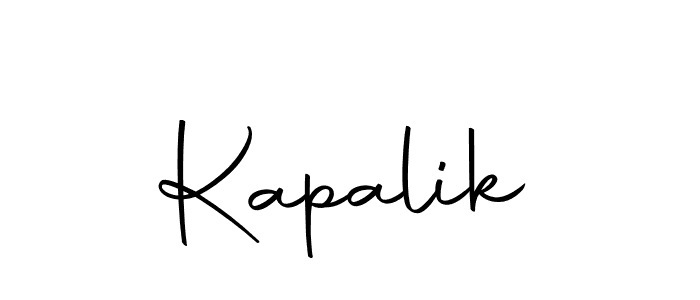 Use a signature maker to create a handwritten signature online. With this signature software, you can design (Autography-DOLnW) your own signature for name Kapalik. Kapalik signature style 10 images and pictures png