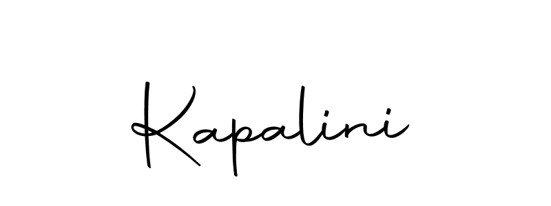 Design your own signature with our free online signature maker. With this signature software, you can create a handwritten (Autography-DOLnW) signature for name Kapalini. Kapalini signature style 10 images and pictures png