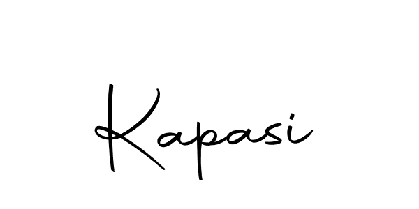 Create a beautiful signature design for name Kapasi. With this signature (Autography-DOLnW) fonts, you can make a handwritten signature for free. Kapasi signature style 10 images and pictures png