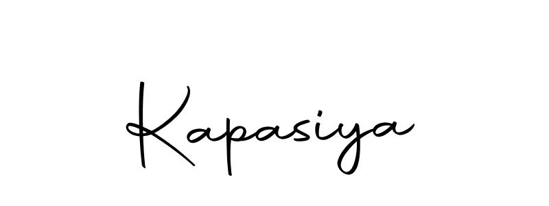 How to make Kapasiya name signature. Use Autography-DOLnW style for creating short signs online. This is the latest handwritten sign. Kapasiya signature style 10 images and pictures png