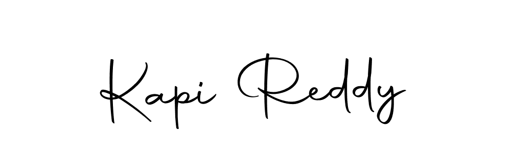 Also we have Kapi Reddy name is the best signature style. Create professional handwritten signature collection using Autography-DOLnW autograph style. Kapi Reddy signature style 10 images and pictures png