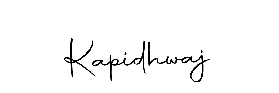 Design your own signature with our free online signature maker. With this signature software, you can create a handwritten (Autography-DOLnW) signature for name Kapidhwaj. Kapidhwaj signature style 10 images and pictures png